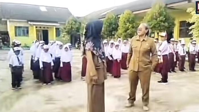 Guru SD di Pesawaran Lampung Intimidasi Guru dan Ancam Cekik Murid: Ternyata Beda Sekolah