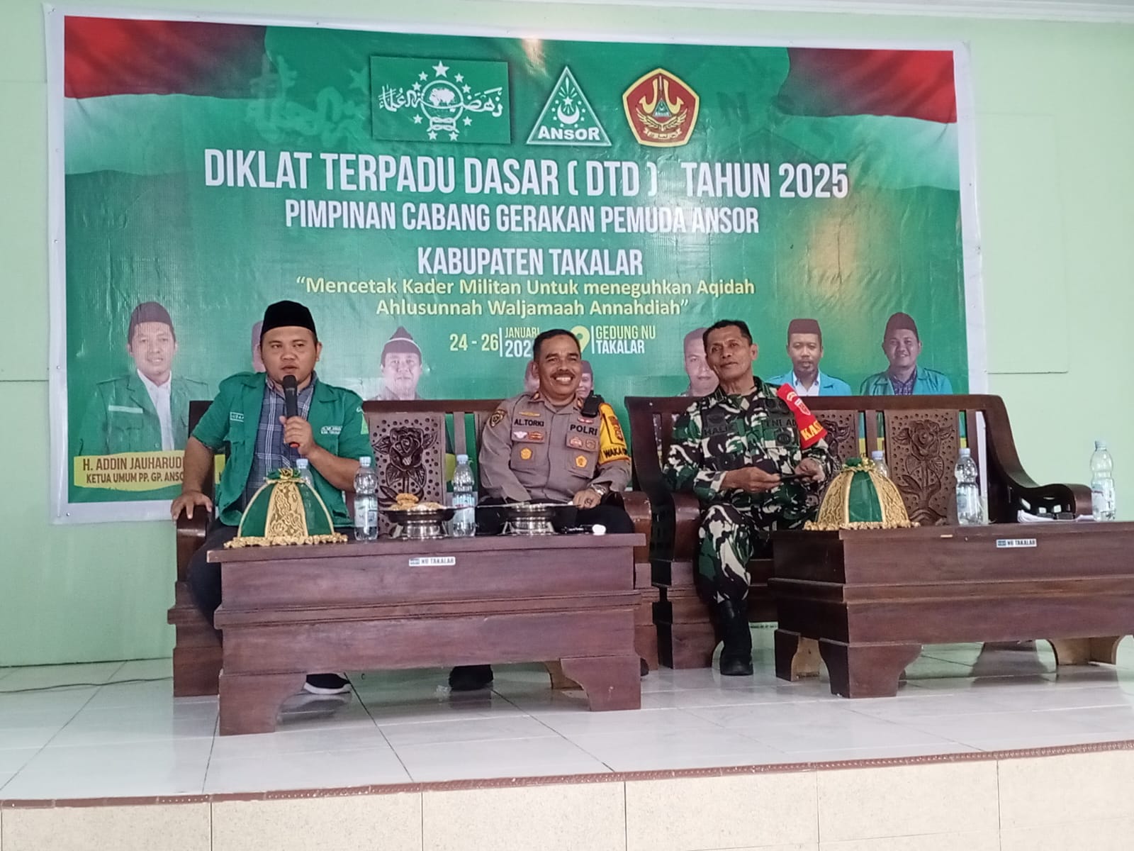 Awal Tahun, Gerakan Pemuda Ansor Takalar Gelar DTD Kader Baru