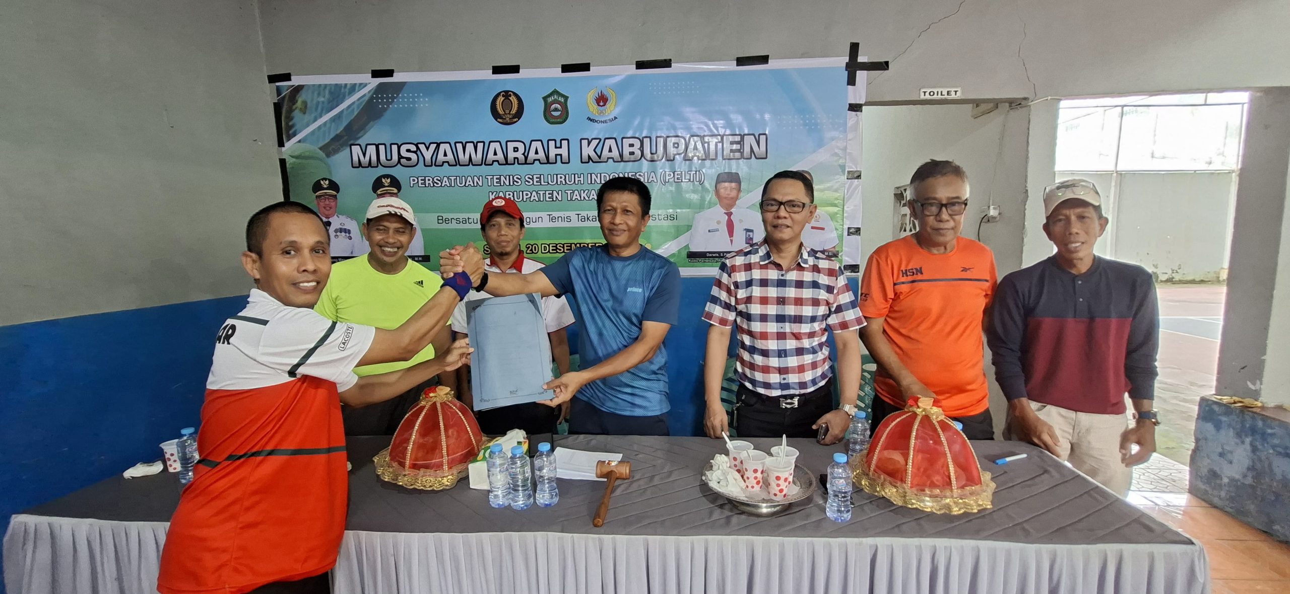 Terpilih Secara Aklamasi, Darwis Kembali Nahkodai PELTI Takalar