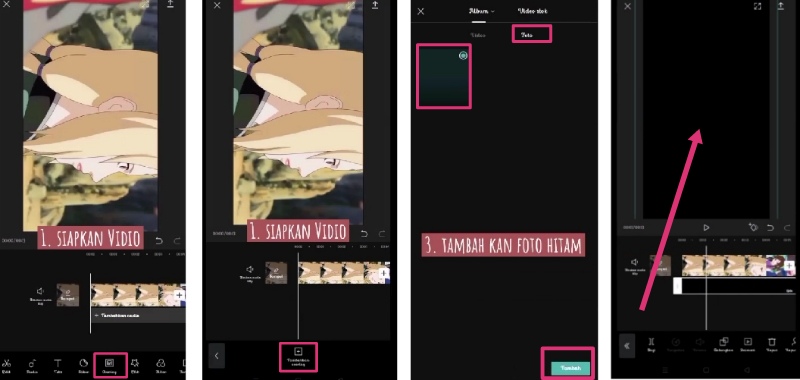 Cara Membuat Video Menjadi HD di Capcut