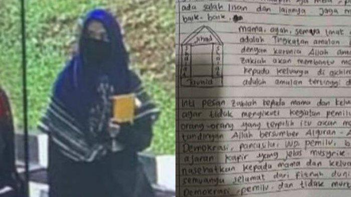 Penyerangan Zakiah Aini di Mabes Polri dan isi surat wasiat buat Gempar